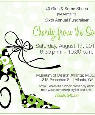 40 Girls & Some Shoes 6th Annual Little Black Dress Fundraiser at MODA